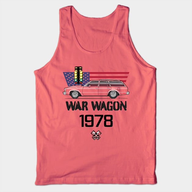 war wagon multi color Tank Top by JRCustoms44